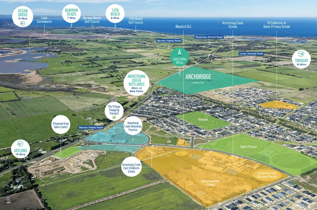 [Land for Sale] Anchoridge Estate, Armstrong Creek OpenLot